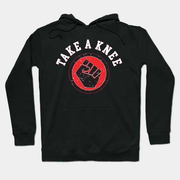 Take A Knee Resist - #IamwithKap #TakeAKnee Hoodie by mangobanana